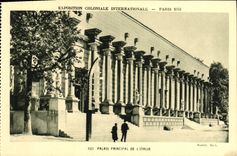 CPA Exposition Coloniale Internationale Paris 1931 Palais Principal De L'Italie