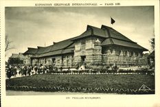 CPA Exposition Coloniale Internationale Paris 1931 Pavillon neerlandais