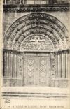 VINTAGE POSTCARD the Abbey Of St Denis Gate Central Porch
