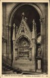 VINTAGE POSTCARD Abbey Of Saint Denis Tomb De Dagobert 1st