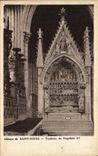 VINTAGE POSTCARD Abbey Saint Denis Tomb De Dagobert 1st