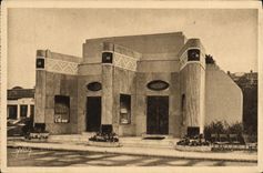 VINTAGE POSTCARD International exhibition Of Decorative Arts Paris 1925 Cres House