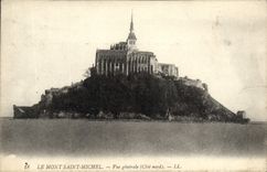 CPA Le Mont Saint Michel Vue Generale