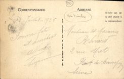 VINTAGE POSTCARD Mont Saint Walls And the Abbey