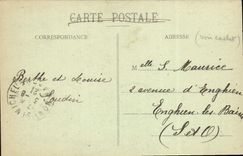 VINTAGE POSTCARD Mont Saint Michel Entered Of the Abbey