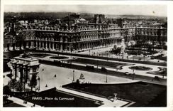 POSTAL MODERNA París coloca el carrusel