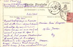 CPA Fantaisie Moulin Peche Pecheur