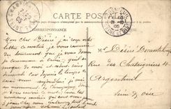 CPA Le Lendemain De La Bataille De Champigny Militaria