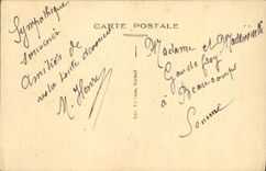 POSTAL Corbeil de la VENDIMIA visto en el Essonne