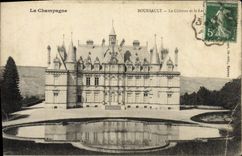 CPA La Champagne Boursault Le Chateau Et Le Lac