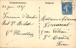 CPA Le Mont Saint Michel Les Remparts Et l'Abbaye