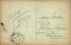 VINTAGE POSTCARD the Mount St Michel Refectory Abbey Of the Monks