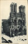 CPA Reims La Cathedrale