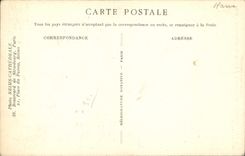 CPA Cathedrale De Reims Saint Nicaise fortement mutile pendant l'incendie