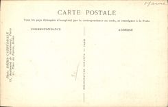 VINTAGE POSTCARD Cathedrale Of Rheims Saint Joseph groups Presentation