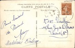 VINTAGE POSTCARD Rheims Course JB Langlet Monument Of Died With the 32 and 332eme regiment of infantry and 46eme territorial Militaria