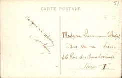 CPA Reims Porte Mars Ancienne Porte Gallo Romaine