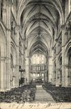 VINTAGE POSTCARD Interior Rheims Of the Church Saint Andre