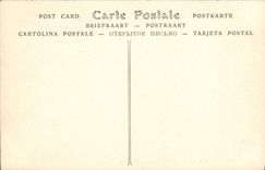 POSTAL Reims de la VENDIMIA el palacio del arzobispo el cuarto de los reyes