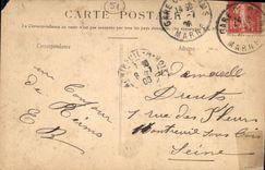 CPA Reims Basilique Saint Remi