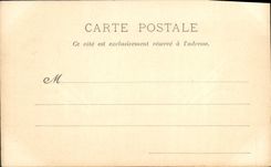 VINTAGE POSTCARD Cathedral Of Rheims Reverse Of the Large Gate