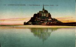 CPA Le Mont Saint Michel Vue Generale 