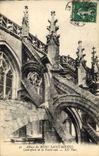VINTAGE POSTCARD Abbey Of Mont Saint Michel the Buttresses Of the Southern Part