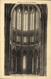 VINTAGE POSTCARD Abbey Of Mont Saint Michel the Chorus Of the Church