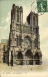 CPA Reims La Cathedrale