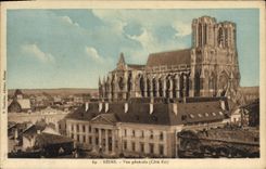 VINTAGE POSTCARD Rheims View