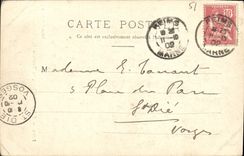 VINTAGE POSTCARD Rheims Church Saint Remi the Tomb Of Saint Remi