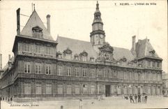 CPA Reims L'Hotel De Ville