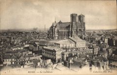 CPA Reims La Cathedrale