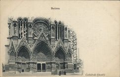 CPA Reims Cathedrale