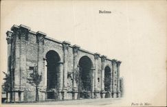 CPA Reims Porte De Mars
