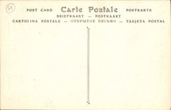 VINTAGE POSTCARD Cathedral Of Rheims Gate Of the Last Judgment