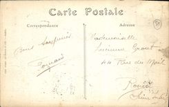 VINTAGE POSTCARD Rheims the Cathedral Set fire to By the Germans L