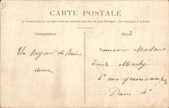 VINTAGE POSTCARD Rheims Vieilles Houses Places Steps