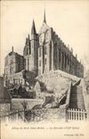 CPA Abbaye Du Mont Saint Michel La Merveille