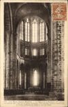 VINTAGE POSTCARD Mont Saint Michel Chorus Of the Basilica