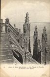 VINTAGE POSTCARD Abbey Of Mont Saint Michel the Pinnacles And the Lace Staircase