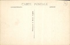 VINTAGE POSTCARD La Baule On Sea the Beach Seen Of the Esplanade Of the Casino