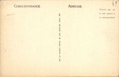 POSTAL Montreuil Bellay de la VENDIMIA el castillo interior de Oratire