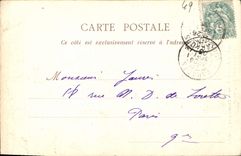 St Florent de la POSTAL de la VENDIMIA viejo el erigee de la columna de la duquesa de la baya en el honor del paso de la duquesa de Angulema