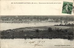 CPA St Florent Le Vieil Panorama des Bords de la Loire