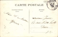 St Florent de la POSTAL de la VENDIMIA el viejo panorama de los bordes del Loire