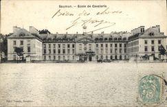CPA Saumur Ecole De Cavalerie Militaria