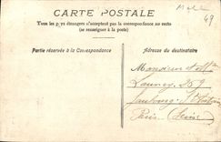 CPA Saumur Ecole De Cavalerie Militaria