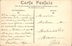 VINTAGE POSTCARD Saumur Seen from of the bridges