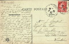 CPA Bagneux pres Saumur La maison de sante Un coin du jardin TOP 